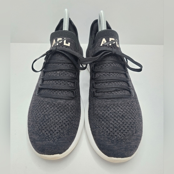 APL | Techloom Breeze 'Metallic Black' knit low-top activewear sneakers | WMS 7 - Picture 5 of 13